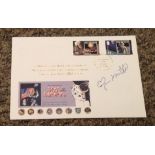 Ed Mitchell signed FDC 40th Anniversary Man on the Moon Ed Mitchell Lunar Module Pilot Apollo 14