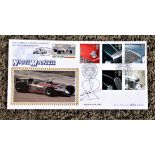 Nigel Mansell signed Benham FDC limited edition 287/2500 double PM Nigel Mansell Racing Legend