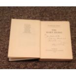 Hammond Innes signed hardback book titled The Mary Deare 1956 first addition signature on the inside