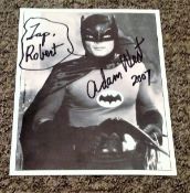 Adam West signed 10x8 black and white Batman photo dedicated. William West Anderson (September 19,