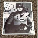 Adam West signed 10x8 black and white Batman photo dedicated. William West Anderson (September 19,