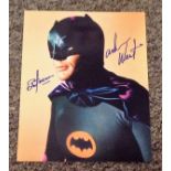 Adam West signed 10x8 colour photo pictured in his role as Batman. William West Anderson (