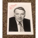 Richard Burton signed 7x5 black and white photo dedicated. Richard Burton, CBE born Richard Walter