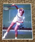 Stefan Edberg signed 10x8 colour photo. Stefan Bengt Edberg ( born 19 January 1966) is a Swedish