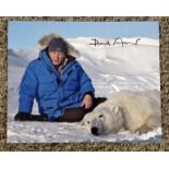 Sir David Attenborough signed 10x8 colour photo. Sir David Frederick Attenborough is an English