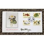 Spike Milligan signed The Linnean Society FDC with full set of stamps PM 1788 Linnean Society 1988