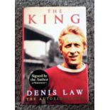 Denis Law signed hardback blook titled The King signature on the inside title page. 308 pages.
