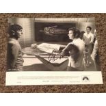 William Shatner signed 10x8 black and white photo pictured from "STAR TREK The Motion Picture".