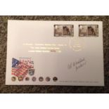 Al Worden signed FDC 40th Anniversary Man on the Moon , Al Worden Command Module Pilot Apollo 15 "