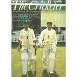 Cricket multi signed The Cricketer Magazine dated August 1971 includes 8 fantastic signatures from