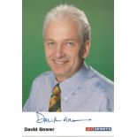 Cricket David Gower signed 6x4 colour Sky Sports promo photo, David Ivon Gower OBE (born 1 April