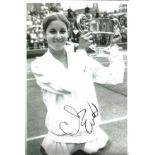 Tennis Chris Evert signed 12x8 black and white photo, Christine Marie Evert (born December 21,