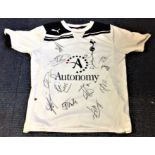 Football Tottenham Hotspur 2013/14 multi signed shirt 12 signatures includes Roberto Soldado, Kyle