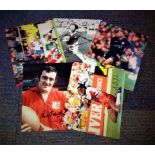 Rugby Collection 5 signed photos from some legendary names such as Phil Bennett, JPR Williams,