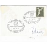 Olympics Rudolf Mang signed envelope double PM Frankfurt AM Main 6000 13-4, 78-14, Rudolf Mang (17