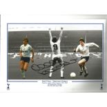 Football Mark Falco signed 12x8 montage photo pictured during his time with Tottenham Hotspur.