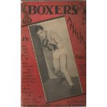 THE BOXERS ANNUAL 1944/45 Softcover Record Book. Good Condition. All autographs are genuine hand