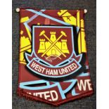 Football Mark Noble signed West Ham United pennant, Mark James Noble (born 8 May 1987) is an English