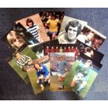 Football Legends collection 12 fantastic photos from some well-known names from the British game