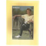 Golf Bernhard Langer signed 8x6 mounted Adidas colour promo photo, Bernhard Langer (born 27 August