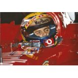 Motor Racing Felipe Massa signed 12x8 colour photo pictured during his time with Ferrari in