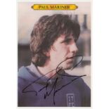 LOU MACARI 1980: Autographed Topps card from their 1980 Spotlights series - superbly produced