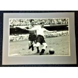 TOM FINNEY (1922-2014) signed England 17, 5x24, 5 mounted Photo. Good Condition. All autographs