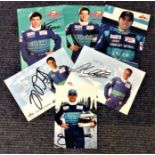 Motor Racing Red Bull Petronas collection 6 signed 6x4 promo photos signatures include Nick