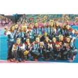 Olympics Chloe Rogers signed 6x4 colour photo of the Bronze medallist in the Womens Hockey event