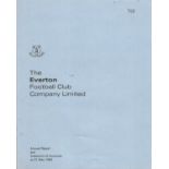 Everton annual report and statement of accounts booklet dated 31st May 1980. Good Condition. All