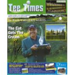 Eduardo Romero signed Tee Times Magazine cover page, Eduardo Alejandro Romero (born 17 July 1954) is