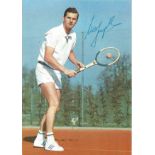 Tennis Wilhelm Bungert signed 6x4 colour photo, Wilhelm Paul Bungert (born 1 April 1939) is a former