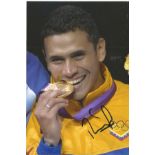 Olympics Ruben Limardo signed 6x4 colour photo of the Gold medallist in the Epee event at the 2012