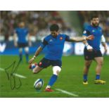 MAXIME MACHENAUD signed France Rugby 8x10 Photo. Good Condition. All autographs are genuine hand