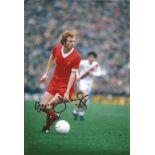 DAVID FAIRCLOUGH signed Liverpool 8x12 Photo. Good Condition. All autographs are genuine hand signed