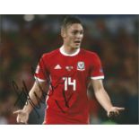 CONNOR ROBERTS signed Wales 8x10 Photo. Good Condition. All autographs are genuine hand signed and