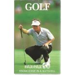 Golf Trading cards 1986 Fax Pax set of 36 Still on original packaging unopened. Good Condition.