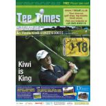 Michael Campbell signed Tee Times magazine Issue 55 July 2005 signature on the cover. Good