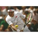 Tennis Milos Raonic signed 12x8 colour photo, Milos Raonic ( born December 27, 1990) is a Canadian