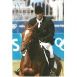 Olympics Libor Capalini signed 6x4 colour photo of the bronze medallist in the modern pentathlon