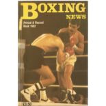 BOXING NEWS 1982 ANNUAL & RECORD BOOK. Good Condition. All autographs are genuine hand signed and