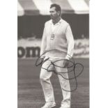 Cricket Graham Gooch signed 6x4 black and white post card photo. Good Condition. All autographs