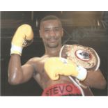 Boxing Steve Robinson signed 10x8 colour photo, Steve Robinson (born 13 December 1968, in Cardiff)
