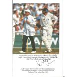 Cricket Mike Atherton signed 8x5 colour magazine page, Michael Andrew Atherton OBE (born 23 March