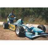 Michael Schumacher signed 12x8 colour photo pictured during his time with Benneton in Formula One.