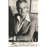 Danny La Rue signed 6x3 black and white photo. Good Condition. All autographs are genuine hand