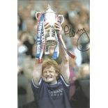 Colin Hendry 1999, Football Autographed 12 X 8 Photo, A Superb Image Depicting The Rangers Captain