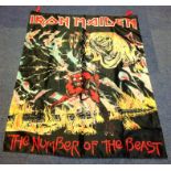 Iron Maiden linen poster flag collection. 3 included. Maiden Japan, Two minutes to midnight and