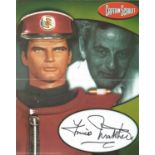 Francis Matthews signed 10x8 colour Captain Scarlet photo. Fold across centre of photo, but not