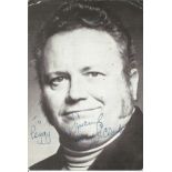 Harry Secombe signed 6 x 4 inch b/w photo to Peggy. Good Condition. All autographs are genuine